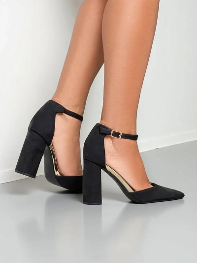 Royalfashion Women's eco suede heels Calde