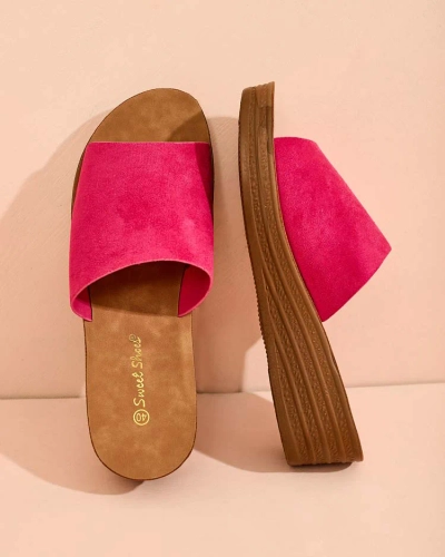 Royalfashion Naiste Saffil madala kontsaga flip-flopid