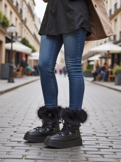 Royalfashion Women's Snow Boots Melioz