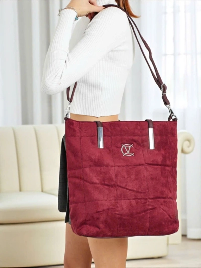 Caryenne Women's Shopper Bag Eco Suede