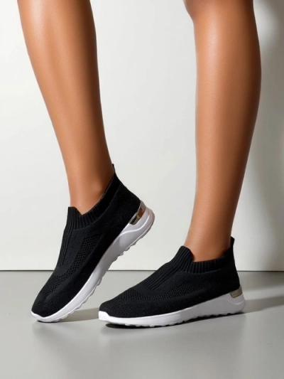 Royalfashion Women's slip-on fabric sports shoes Terrifa