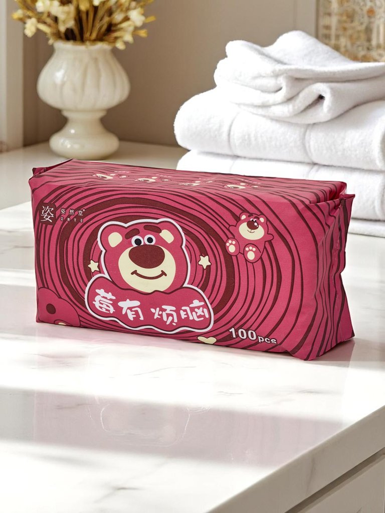 Cotton wet wipes 100 pcs.