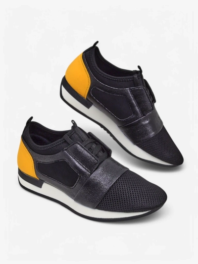 Royalfashion Women's Sport Sneakers Fabric Gentlesi