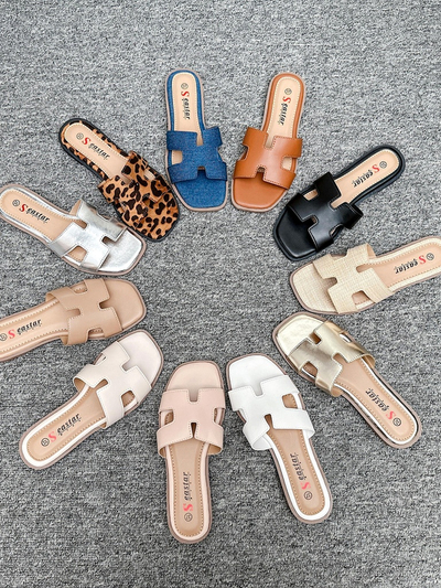 Royalfashion Женские плоские сандалии Eval