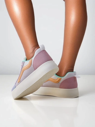 Royalfashion Women's sports sneakers on a platform Ensis