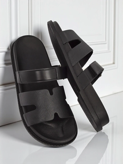 Royalfashion Women's eco-leather slippers FlexiComfi