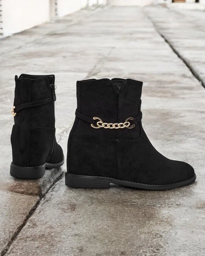 Royalfashion Women's wedge boots Ecerto