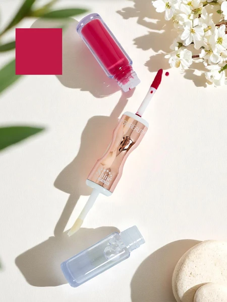 Huulepulk ja läbipaistev läige 2-ühes Velvet Punch