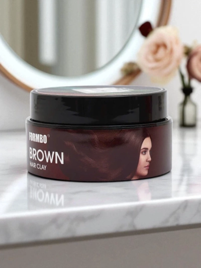 Aurelia Formbo Brown Hair Clay – styling hair clay in a warm shade
