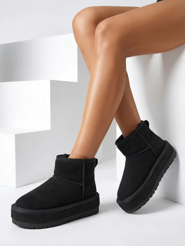 Royalfashion Kvønner snjó skónar Ysiof