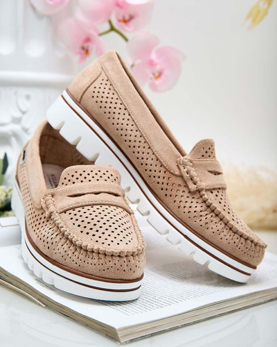 Royalfashion Openwork women's moccasins Leteller