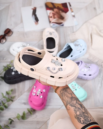 Royalfashion Beežid naiste kummist flip-flops Kooranza