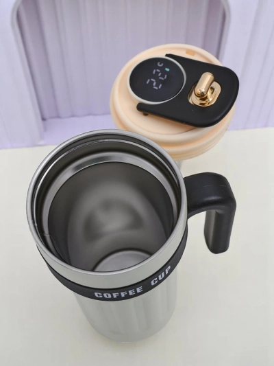 Royalfashion термокружка с носиком и датчиком температуры Кофейная кружка