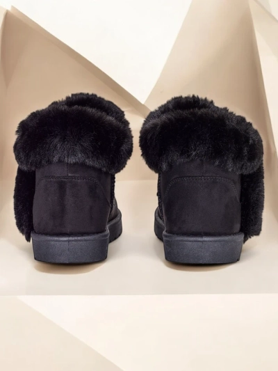 Royalfashion Short women's snow boot-style shoes Giesi