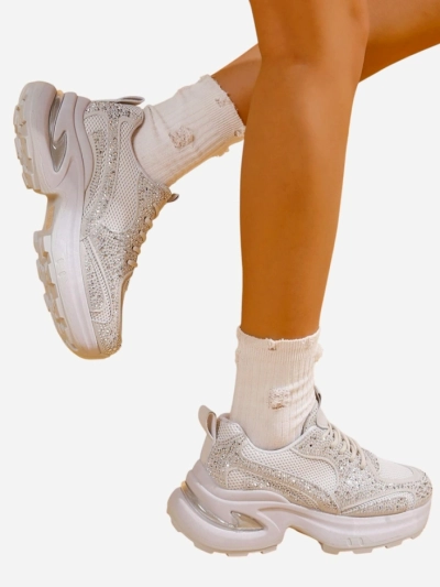 Royalfashion Naiste spordijalatsid rhinestone'idega Bloss