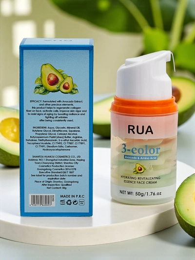 RUA Moisturizing Face Cream with Avocado and Amino Acids