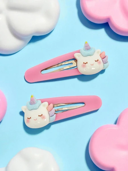 Värvilised juukseklambrid Angelicornia