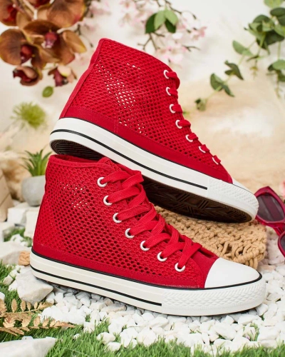 Royalfashion Women's Openwork Nizzef Sneakers