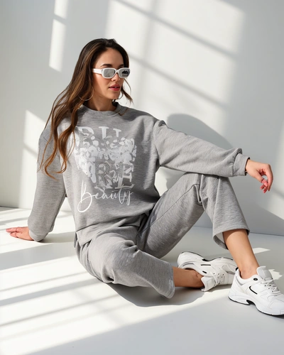 Royalfashion Women's viscose set with print