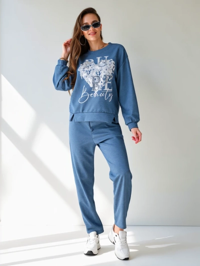Royalfashion Women's viscose set with print