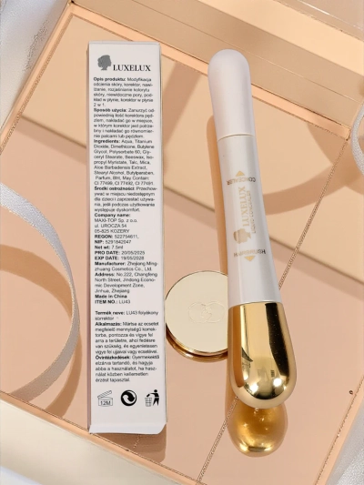 Aurelia Luxelux Concealer – veekindel peitekreem pintsliga meigi jaoks