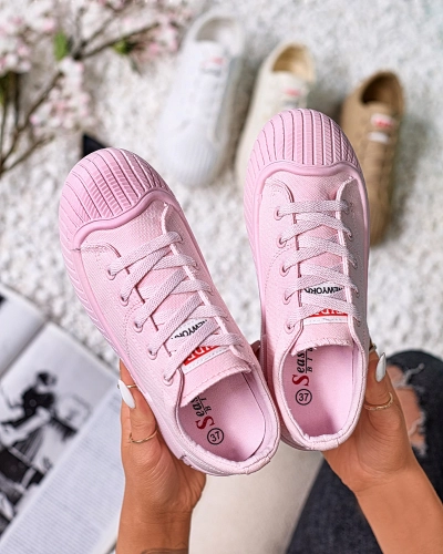 OUTLET Royalfashion Pink Brigera platvormiga sporditossud