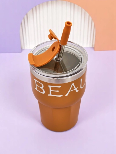 Royalfashion Thermal mug with straw Beautiful