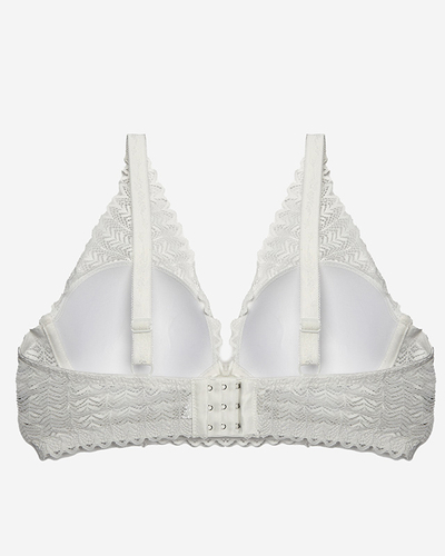 Cream women's lace bra - Underwear