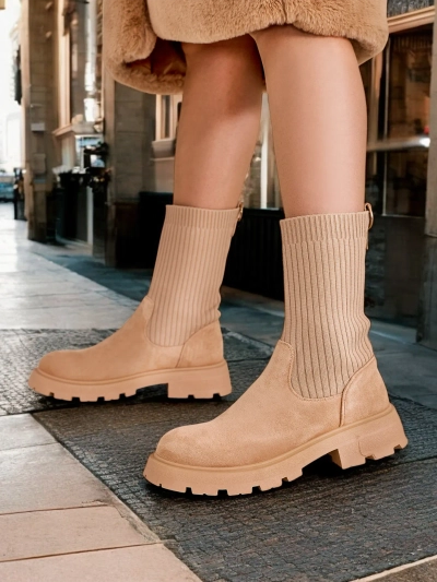 Royalfashion Women's slip-on boots Derette