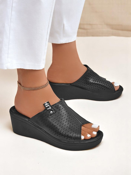 Royalfashion Naiste kiilkontsaga plätud Luna Wedge