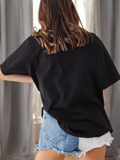 Royalfashion Женская хлопковая футболка Романтическая бабочка