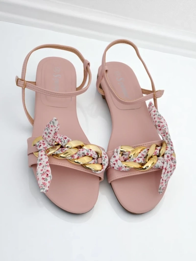 Royalfashion Женские сандалии на плоской подошве BareLuxe