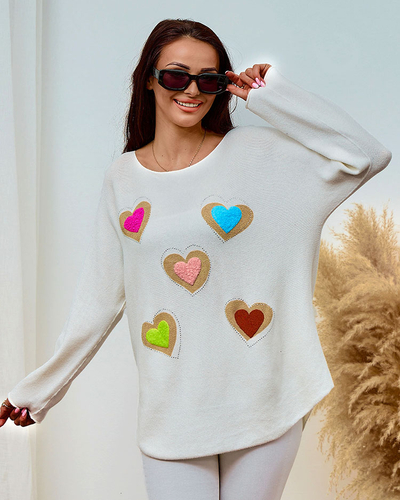 Royalfashion Õhuke naiste südamega kampsun