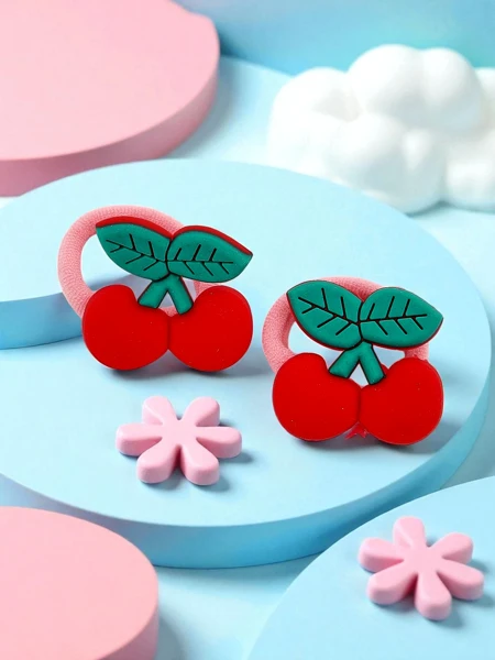 Royalfashion Резинки для волос с фруктовым мотивом Fruity Bloom