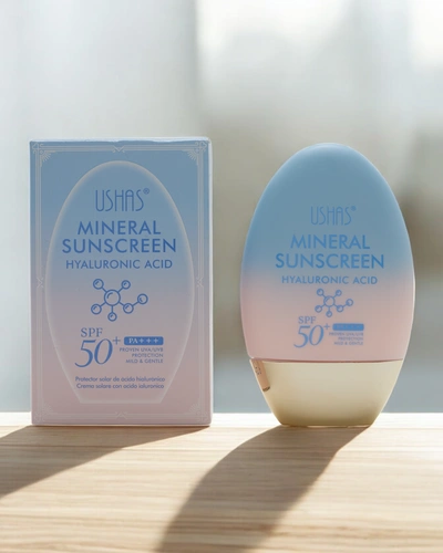 Ushah Sunscreen with hyaluronic acid 50 SPF 60g