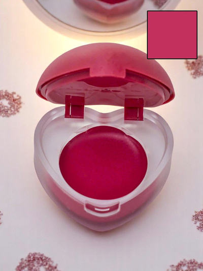 2-in-1 Lip Balm and Blush in a Heart-Shaped Jar RoseWood