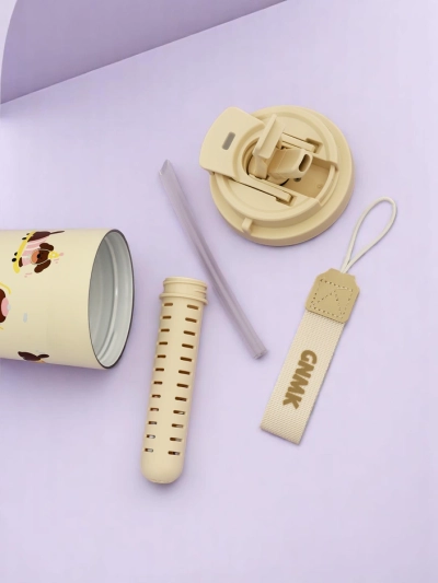 Royalfashion Termosmugiga korv, õled ja soon Happy Dog