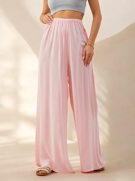 Royalfashion Naiste sirged viskoosist püksid materjal