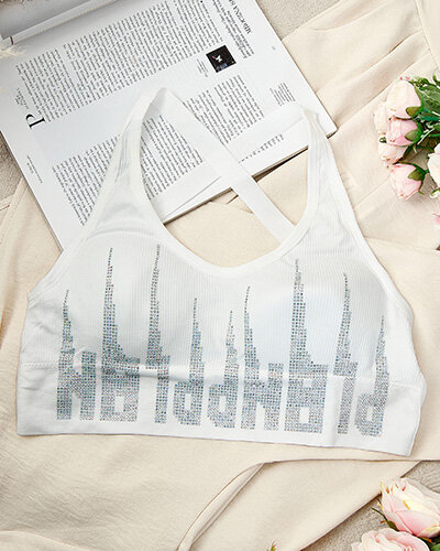 Royalfashion Naiste spordirinnahoidja tsirkoonidega