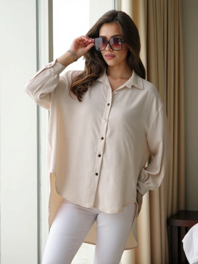 Royalfashion Long women's oversized shirt