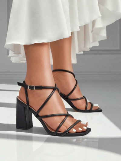 Royalfashion Women's block heel sandals Elysia