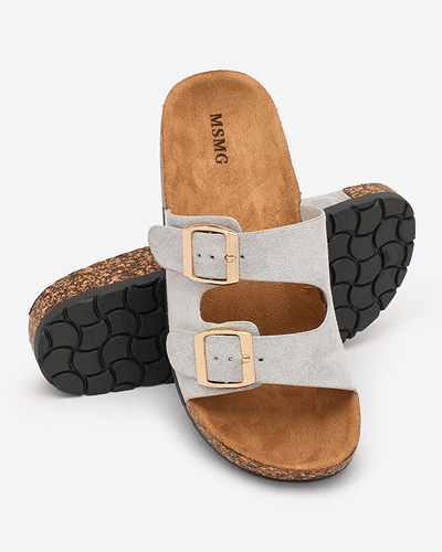 Royalfashion hallid naiste solkidega flip-flopid Foumy