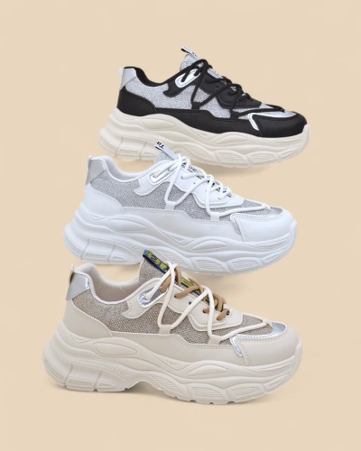 Royalfashion Naiste sneaks paksemal tallal Teresii