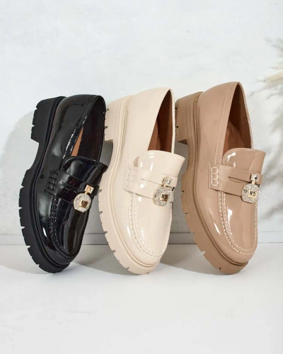 Royalfashion Naiste lakitud mokasiinid Bemies