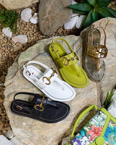 Royalfashion Naiste flip flop sandaalid mustad Imonel