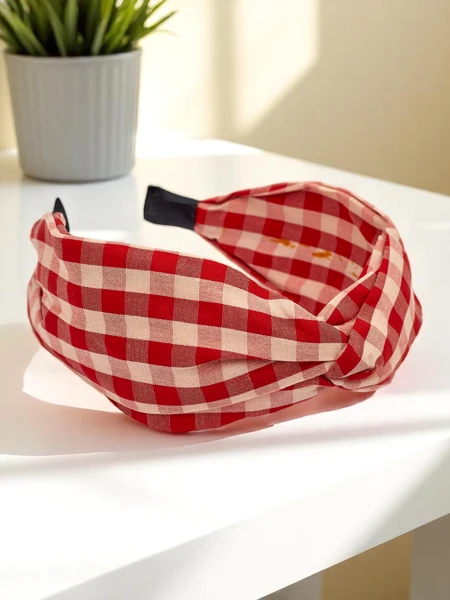 Royalfashion Ruuduline juuksevõru Claras