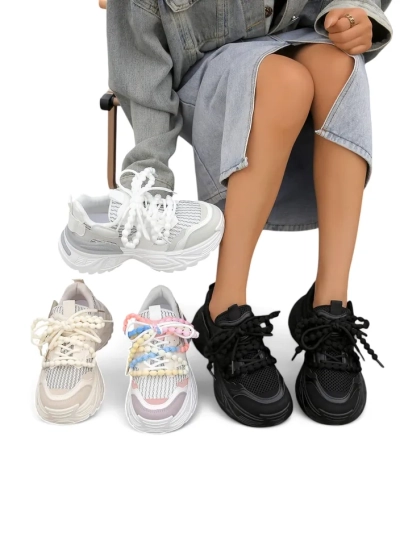 Royalfashion Naisten urheilukengät paksummalla pohjalla Loness