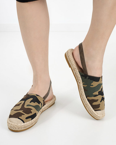 Daisy open heel espadrilles - Footwear