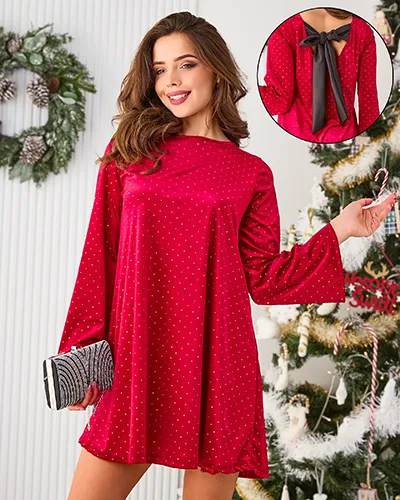 Royalfashion Kvino velourtunicen
