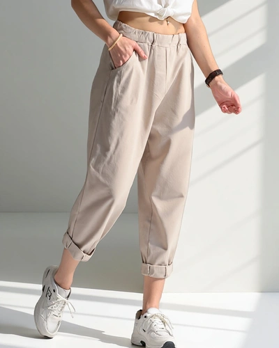 Royalfashion Women's Harem-style trousers made of viscose